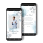 Preview: Digitale Dankeskarte zur Konfirmation - Flowers